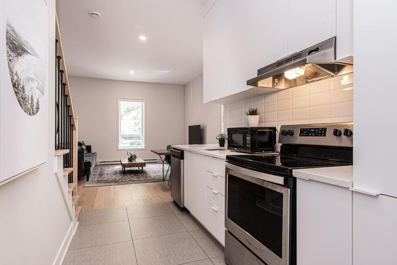 Cool And Clean Flat By Atwater Market By Den Stays Montréal Exterior foto